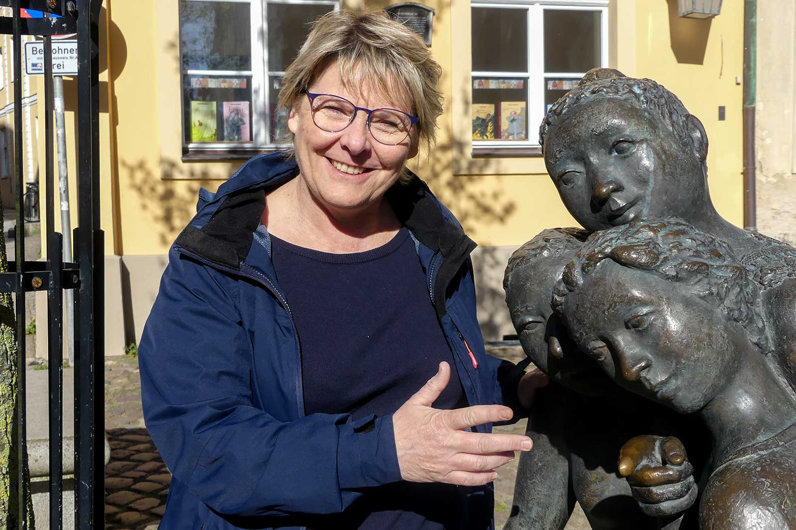 Fluesterbrunnen Stralsund, Silke Wilcke